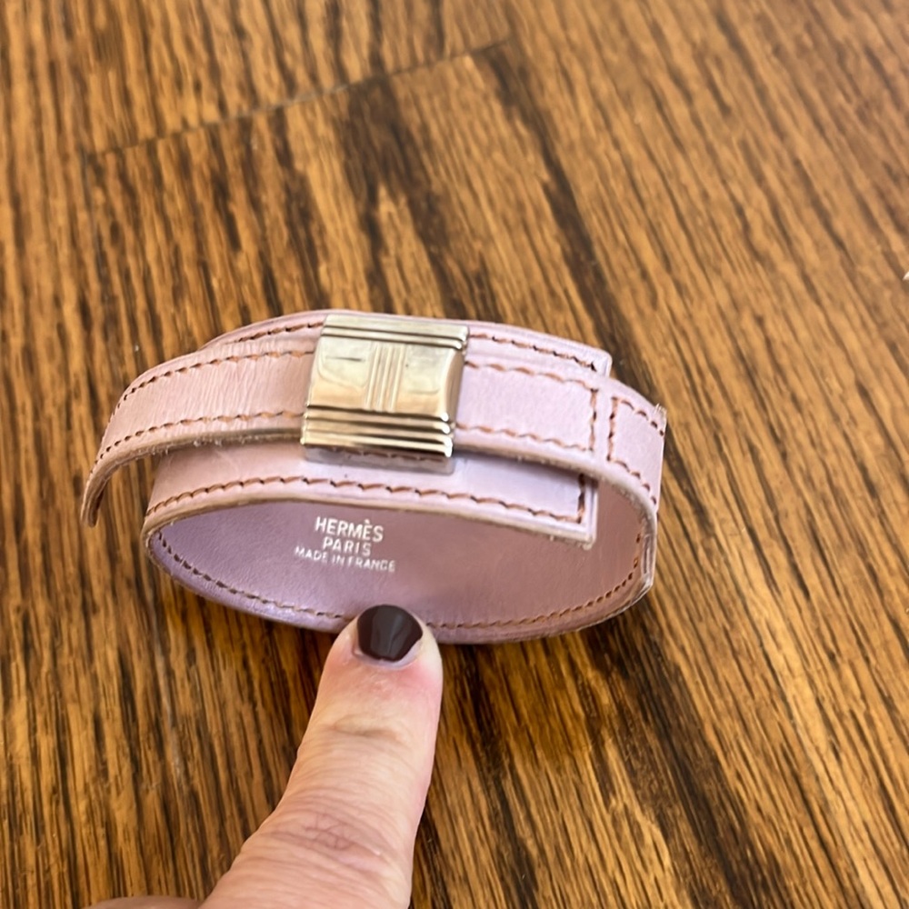 Hermes Artemis Leather Bracelet
